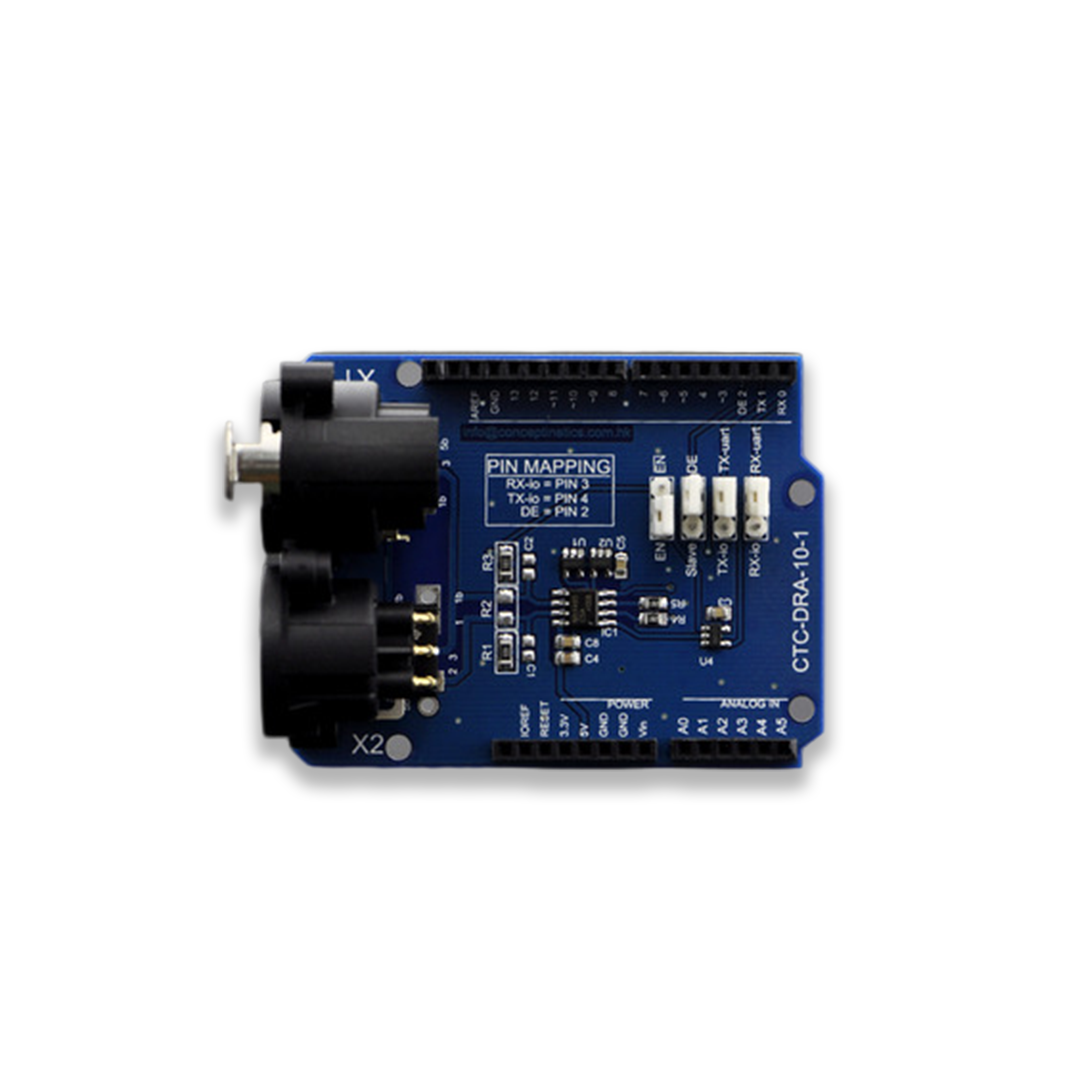 DMX Shield for Arduino Leonardo By Conceptinetics