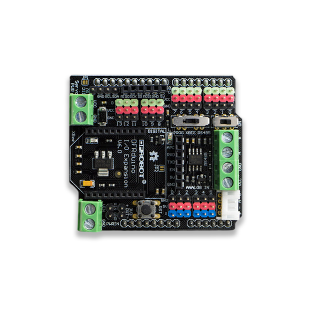 Gravity: RS485 IO Expansion Shield for Arduino By DFRobot