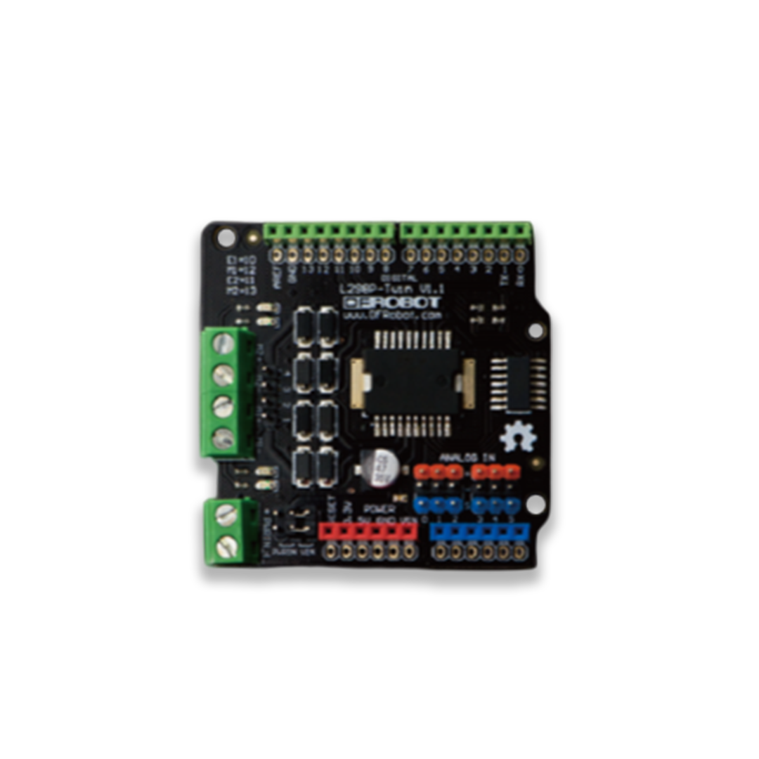 Gravity: 2x2A Motor Shield for Arduino Twin By DFRobot