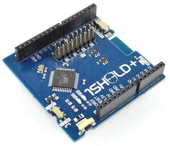 1Sheeld+, Shield Board for iOS & Android based on ATmega162 MCU By Integreight