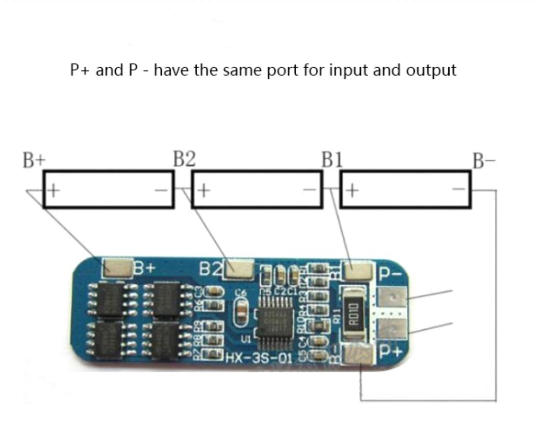 18650 Battery Protection Module (12V 10A)
