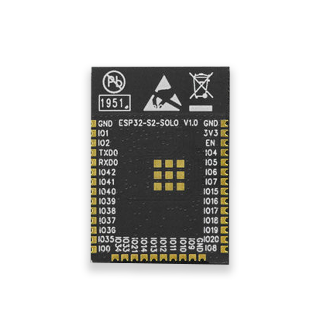 ESP32-S2-SOLO-N4 Module Original By Espressif - WiFi MCU (PCB Antenna)