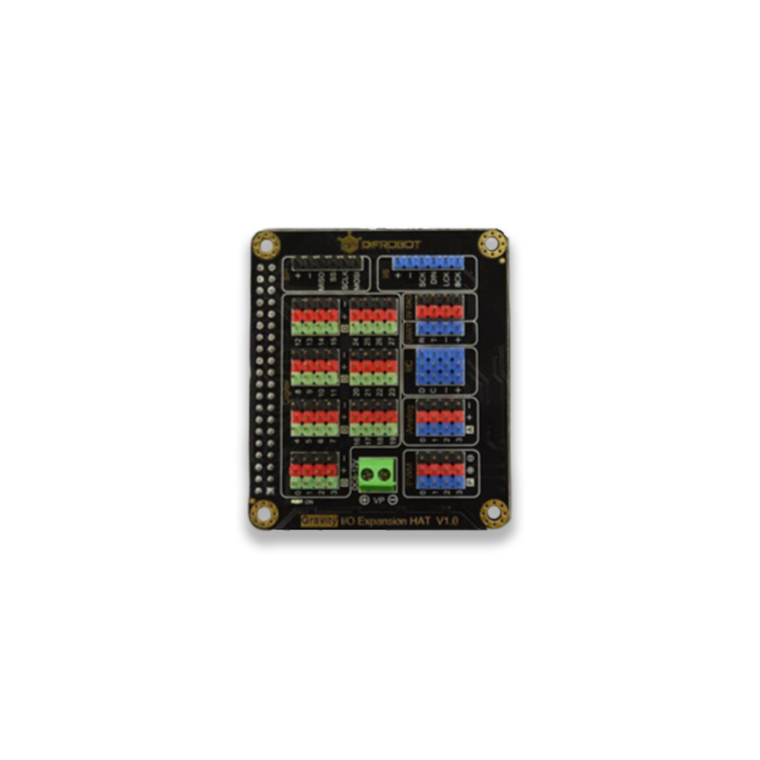 IO Expansion HAT for Raspberry Pi 4B/3B+ By DFRobot
