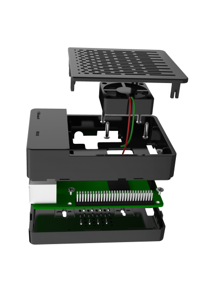 Raspberry Pi ABS Case Kit - Compatible with Raspberry Pi 3B/3B+ By SeeedStudio