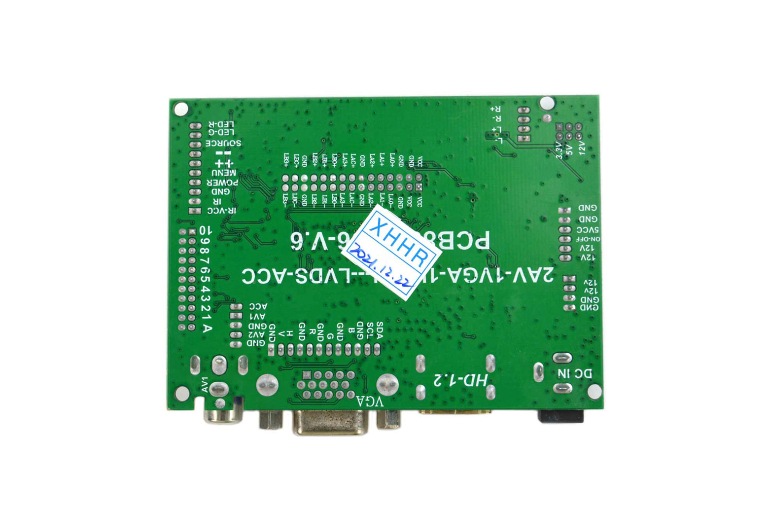 10.1" Diagonal - 1280x800 IPS HDMI/VGA/AV Display (Compatible with Raspberry Pi & LattePanda)