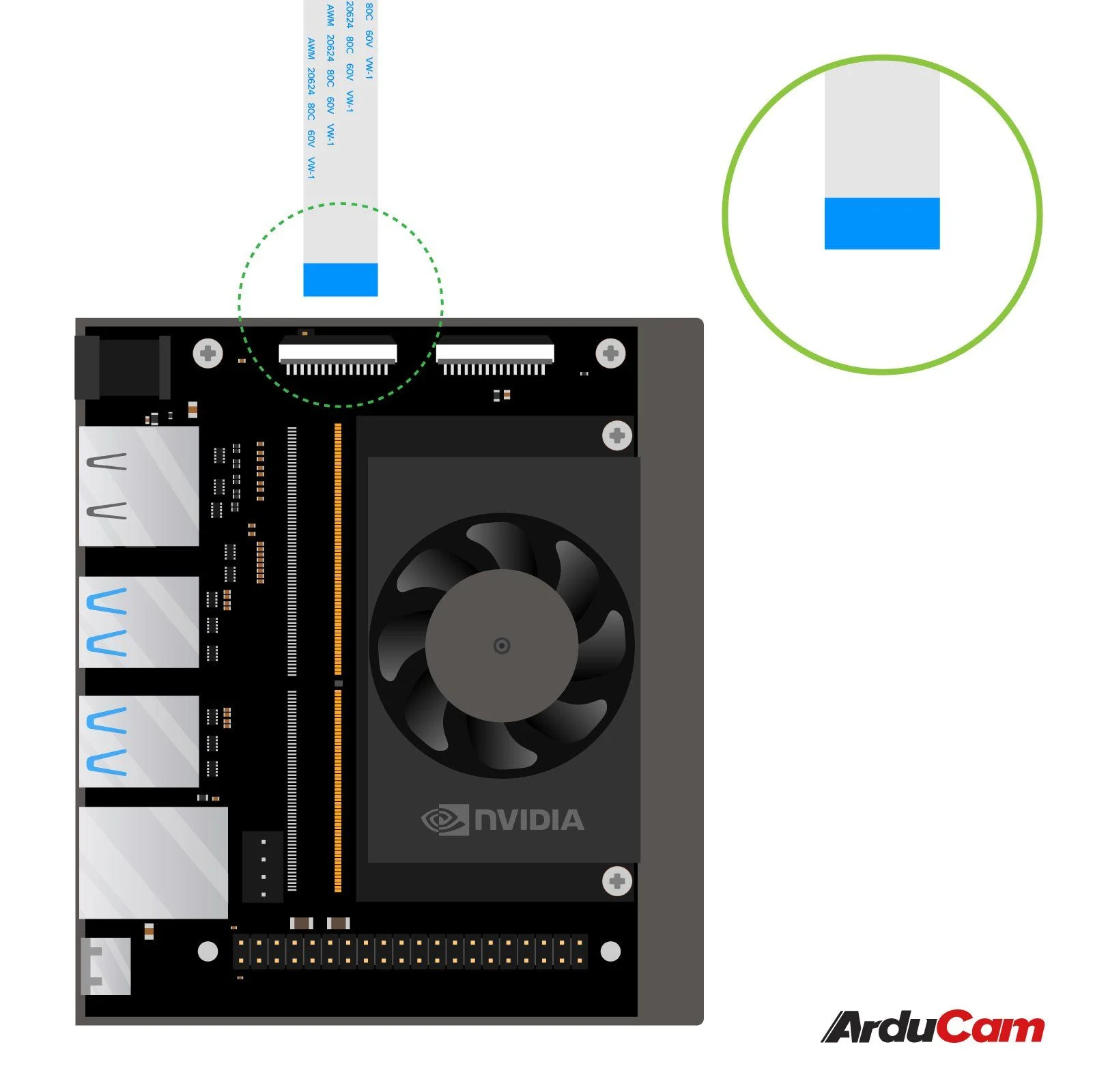 Arducam IMX519 PDAF&CDAF Autofocus Camera Module for Raspberry Pi, NVIDIA Jetson AGX Orin/Orin Nano/Orin NX