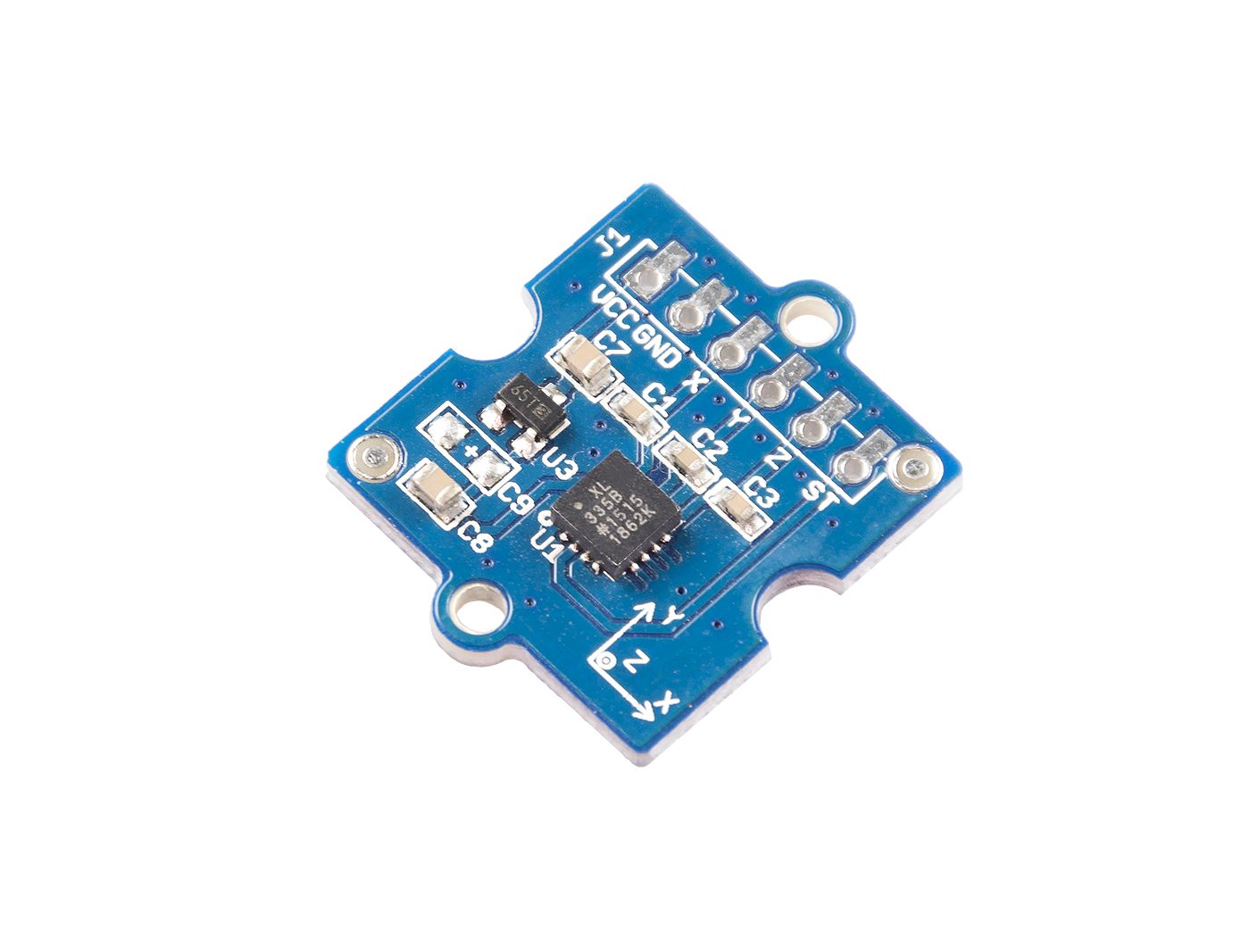Grove - ADXL335- 3-Axis Analog Accelerometer (±3g) By SeeedStudio