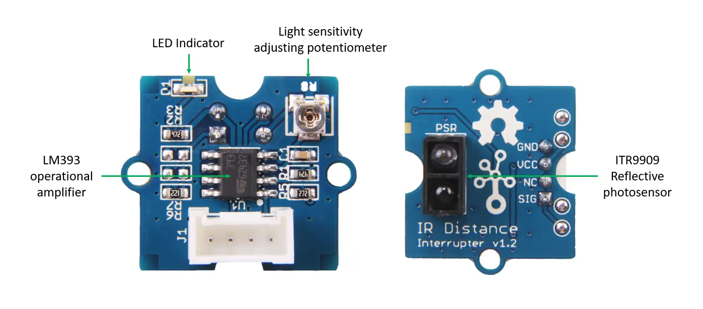 Grove - IR Distance Interrupter v1.2 By SeeedStudio