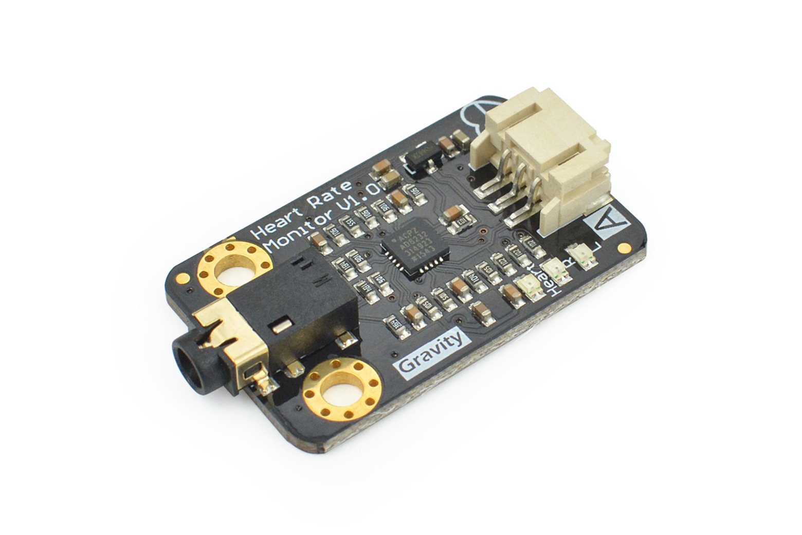 Gravity: Analog Heart Rate Monitor Sensor (ECG) for Arduino by DFRobot