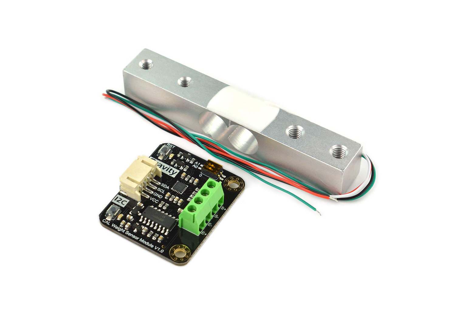 Gravity: I2C 1Kg Weight Sensor Kit - HX711 by DFRobot
