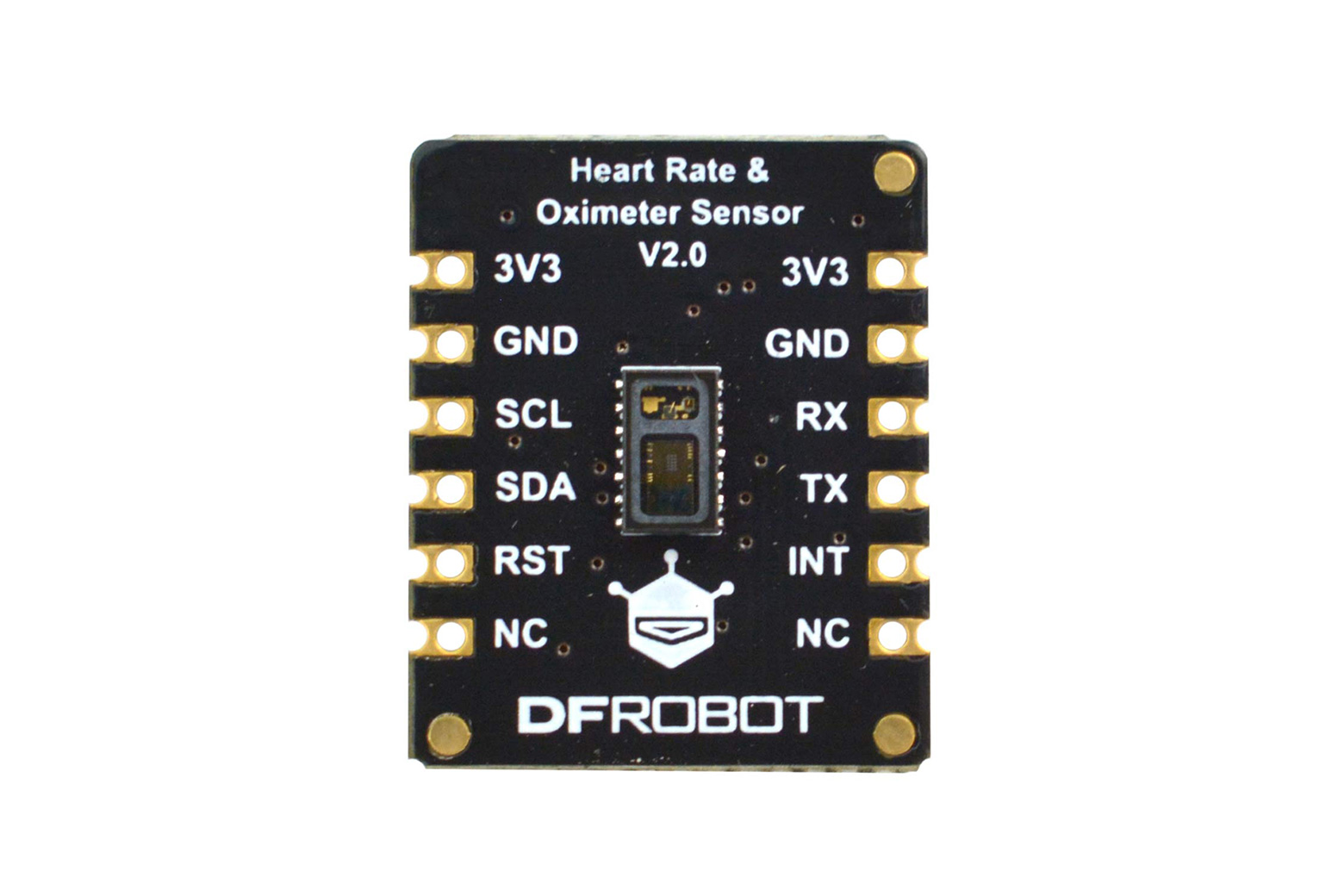 Fermion: MAX30102 PPG Heart Rate and Oximeter Sensor (Breakout, I2C/UART) by DFRobot
