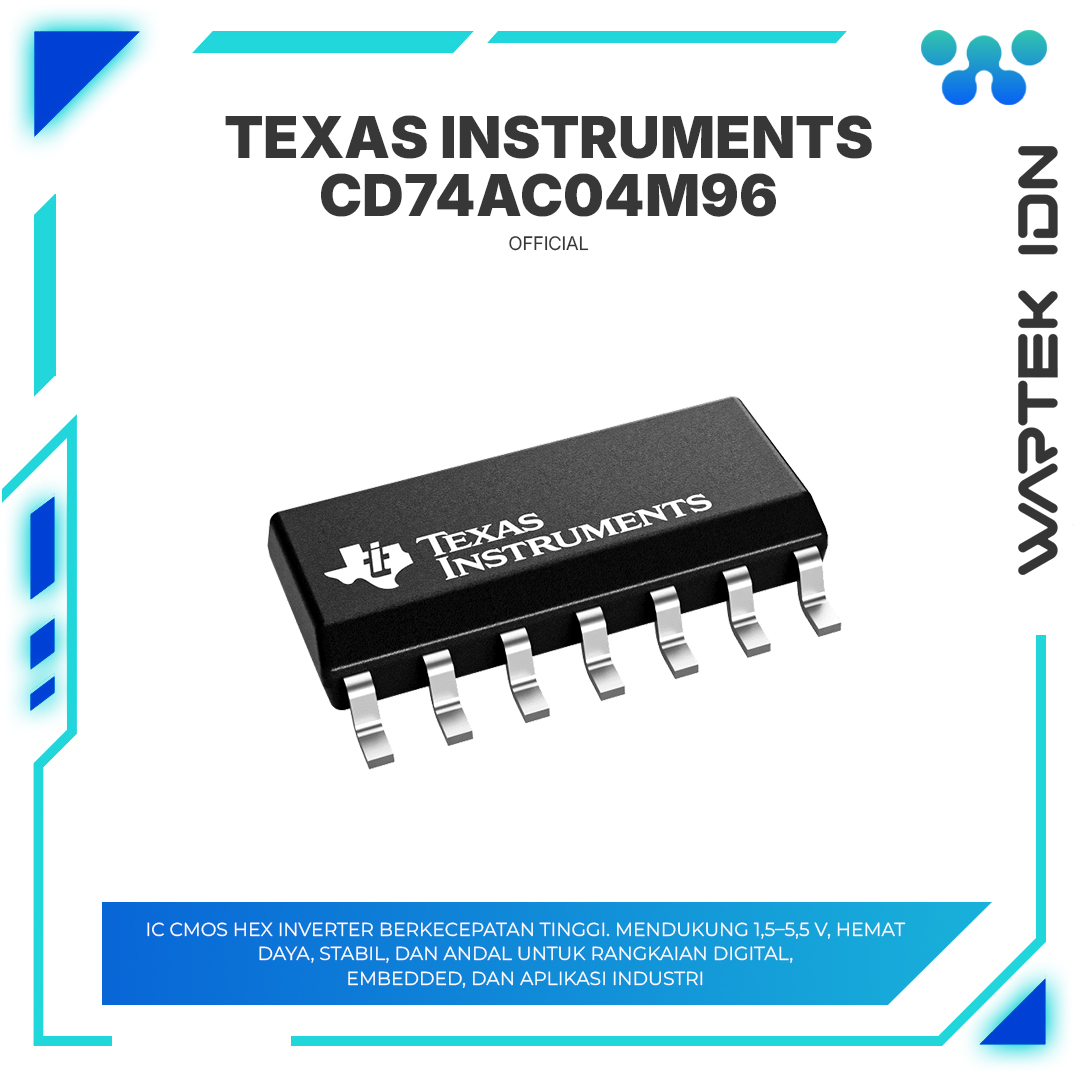 CD74AC04M96 - 6-channel 1.5V to 5.5V inverter